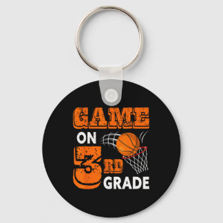 Game On 3e leerjaar Bysketbyll Byck Leuk Geschenk  Sleutelhanger