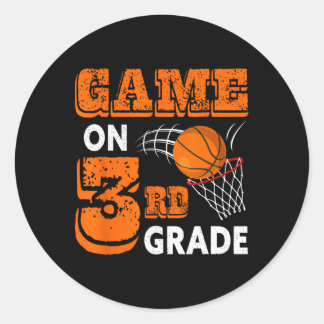 Game On 3e leerjaar Bysketbyll Byck Terug naar sch Ronde Sticker
