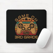 Game on 3rd Grade First Day Gamer Gift Back to Sch Muismat (Met muis)