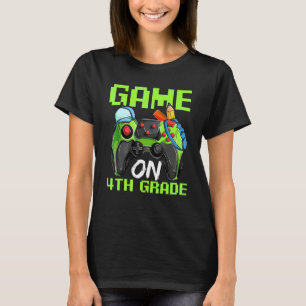 Game On 4e klas  terug naar school videogamer kind T-shirt
