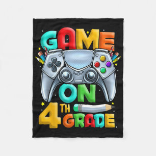 Game On 4th Grade Byck Terug naar school 4e leerja Fleece Deken