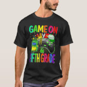 Game on 5e graad terug naar school 5e graad Lev T-shirt (Voorkant)