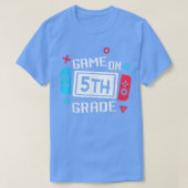 Game on 5th Grade Gaming Boys Terug naar school Vi T-shirt (Design voorkant)