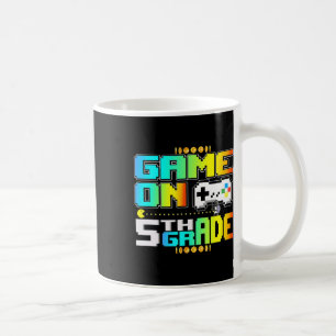 Game on 5th Grade Video Gamer Terug naar Schoo Koffiemok