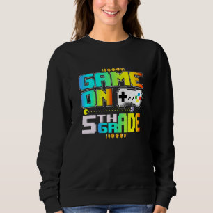 Game on 5th Grade Video Gamer Terug naar Schoo Trui