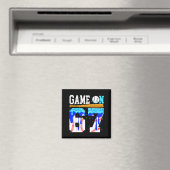 Game On 67 Baseball Drip Six Seven Meme 6 7 Verjaa Magneet (Insitu (Vaatwasser))