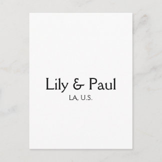 Game on add couple name wedding party place city g briefkaart