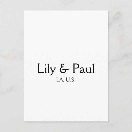 Game on add couple name wedding party place city g briefkaart (Voorkant)