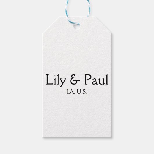 Game on add couple name wedding party place city g cadeaulabel (Voorkant)