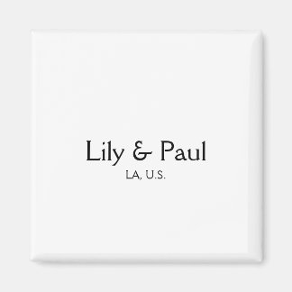 Game on add couple name wedding party place city g magneet