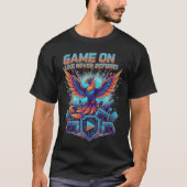Game on als nooit tevoren! – Grappige Gamer Quote T-shirt (Voorkant)