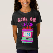 Game on Arcade Video Birthday Party T-shirt (Voorkant)