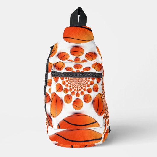 Game On: Basketbal Kampioenen Kaleidoscope Sling Bag (Voorkant)