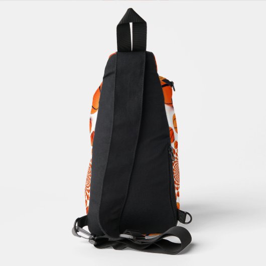 Game On: Basketbal Kampioenen Kaleidoscope Sling Bag (Achterkant)