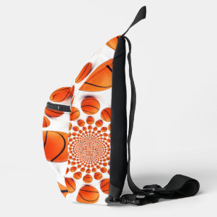 Game On: Basketbal Kampioenen Kaleidoscope Sling Bag