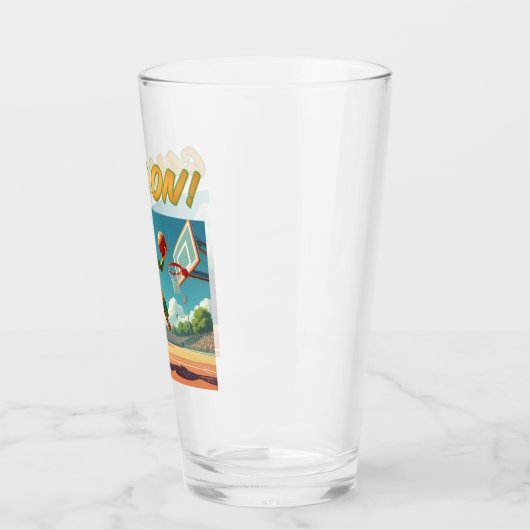 Game On! Basketbal Kikker glas tumbler (Links)