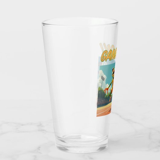 Game On! Basketbal Kikker glas tumbler (Rechts)