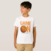 Game On Basketbal Shirt | Vintage (Voorkant volledig)