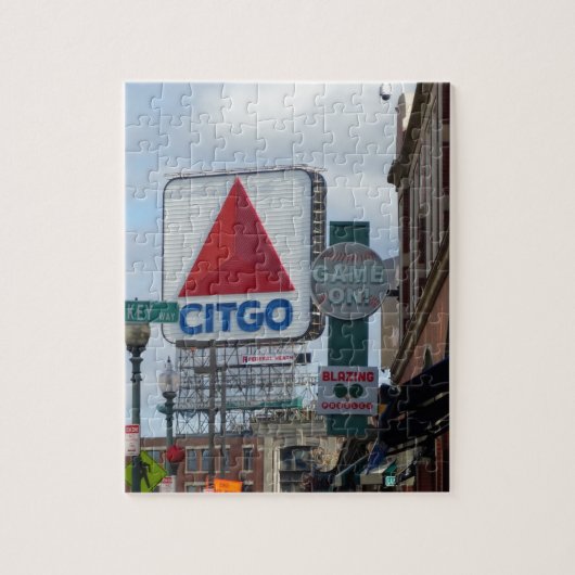 Game on Boston. Legpuzzel (Verticaal)