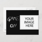 Game On Briefkaart (Voorkant / Achterkant)
