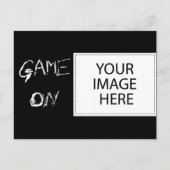 Game On Briefkaart (Voorkant)