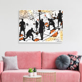 Game On Canvas Afdruk (Insitu (Woonkamer))