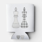 Game on Chess Blikjeskoeler (Achterkant)