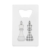 Game on Chess Creditkaart Flessenopener (Achterkant)