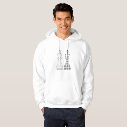 Game on Chess Hoodie (Voorkant volledig)