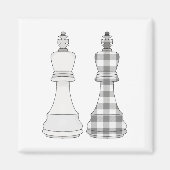 Game on Chess Magneet (Voorkant)