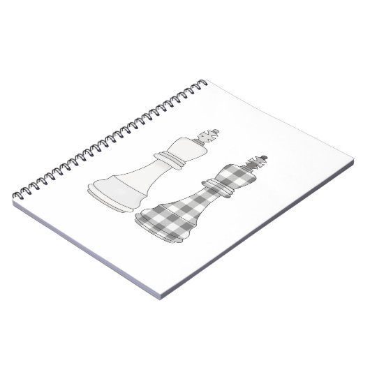 Game on Chess Notitieboek (Linkerzijde)