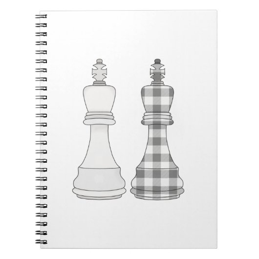 Game on Chess Notitieboek (Voorkant)