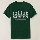 Game on Chess Pineersels Funny Board Game Thed Gif T-shirt (Design voorkant)