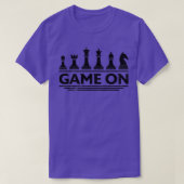 Game on Chess Pineersels Funny Board Game Thed Gif T-shirt (Design voorkant)