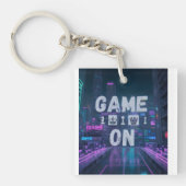 Game on chess sleutelhanger (voorkant)