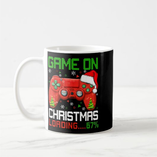 Game On Christmas Loading 67% Funny 6 7 Meme Xmas  Koffiemok (Links)