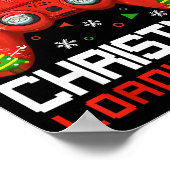 Game On Christmas Loading 67% Funny 6 7 Meme Xmas Poster (Hoek)