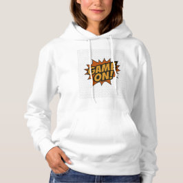 GAME ON! Comic Burst · Gamer Wall Poster Hoodie