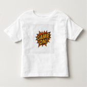 GAME ON! Comic Burst · Gamer Wall Poster Kinder Shirts (Voorkant)