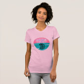 GAME ON crypto Tshirt cadeau bitcoin ROZE (Voorkant volledig)