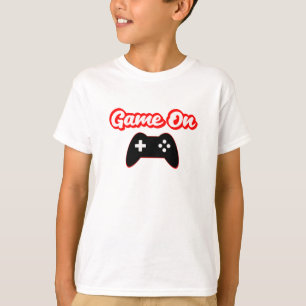 Game On dankzij ons gamingontwerp voor video's T-shirt