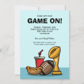 Game On Football Kaart (Voorkant)