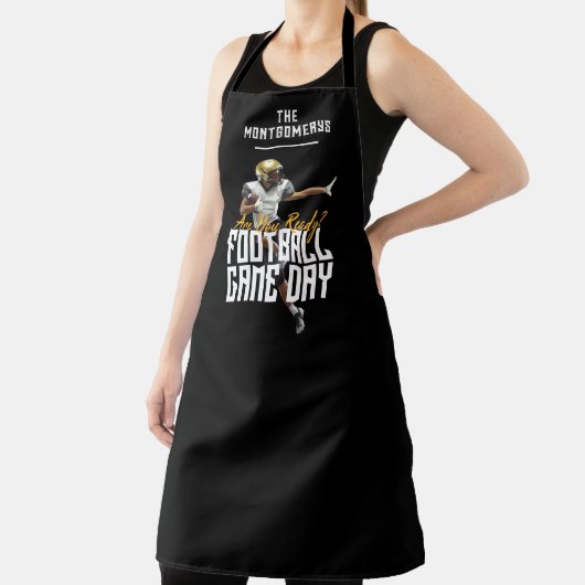 Game On Football Player Zwart Schort (Insitu)