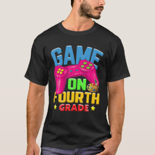 Game on Fourth Grade Terug naar school Video Gamer T-shirt