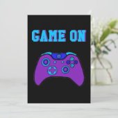 Game On Gamer Party nodigt uit (Staand voorkant)