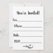 Game On Gamer Party nodigt uit (Achterkant)