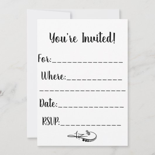 Game On Gamer Party nodigt uit (Achterkant)