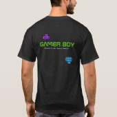 Game on gamer T-Shirt (Achterkant)