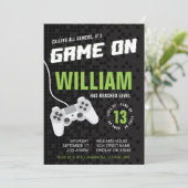 Game on Gaming Neon Green, elke nieuwe dag Kaart (Staand voorkant)
