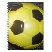 Game On! Geel & Zwart Voetbal Notitieboek (Voorkant)